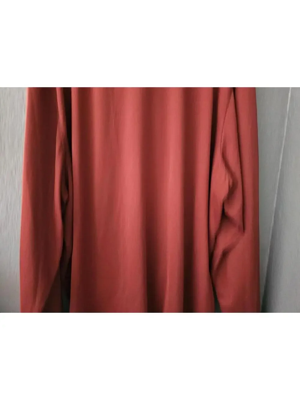 Men's Solaris Pullover Sweater Brown Long Sleeve Workout Size 4XT Front Pocket - Picture 11 of 16